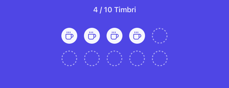 Esempio di tessera, stile Classico